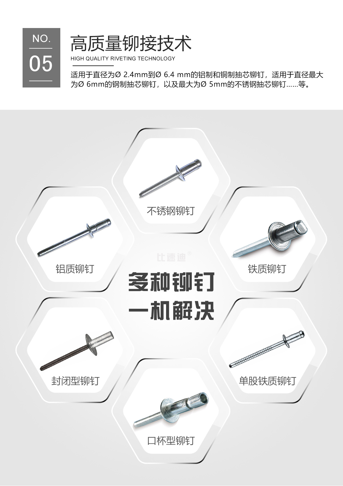 安鈦克自动拉钉机；